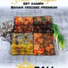 Set Kamen/Kemben Bali & Selendang Sutra Viscose Premium ATBM Motif Sekar Jagad