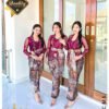 Set Kamen Motif Candira Sutra Viscose premium Semi Atbm By SQ Bali