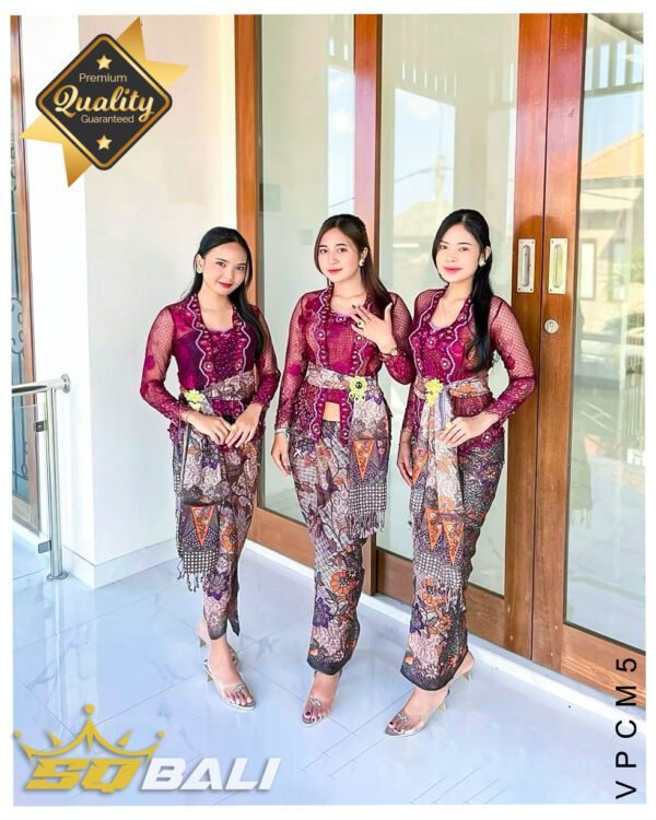 Set Kamen Motif Candira Sutra Viscose premium Semi Atbm By SQ Bali