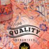 Set Kamen Motif Candira Sutra Viscose premium Semi Atbm By SQ Bali peach